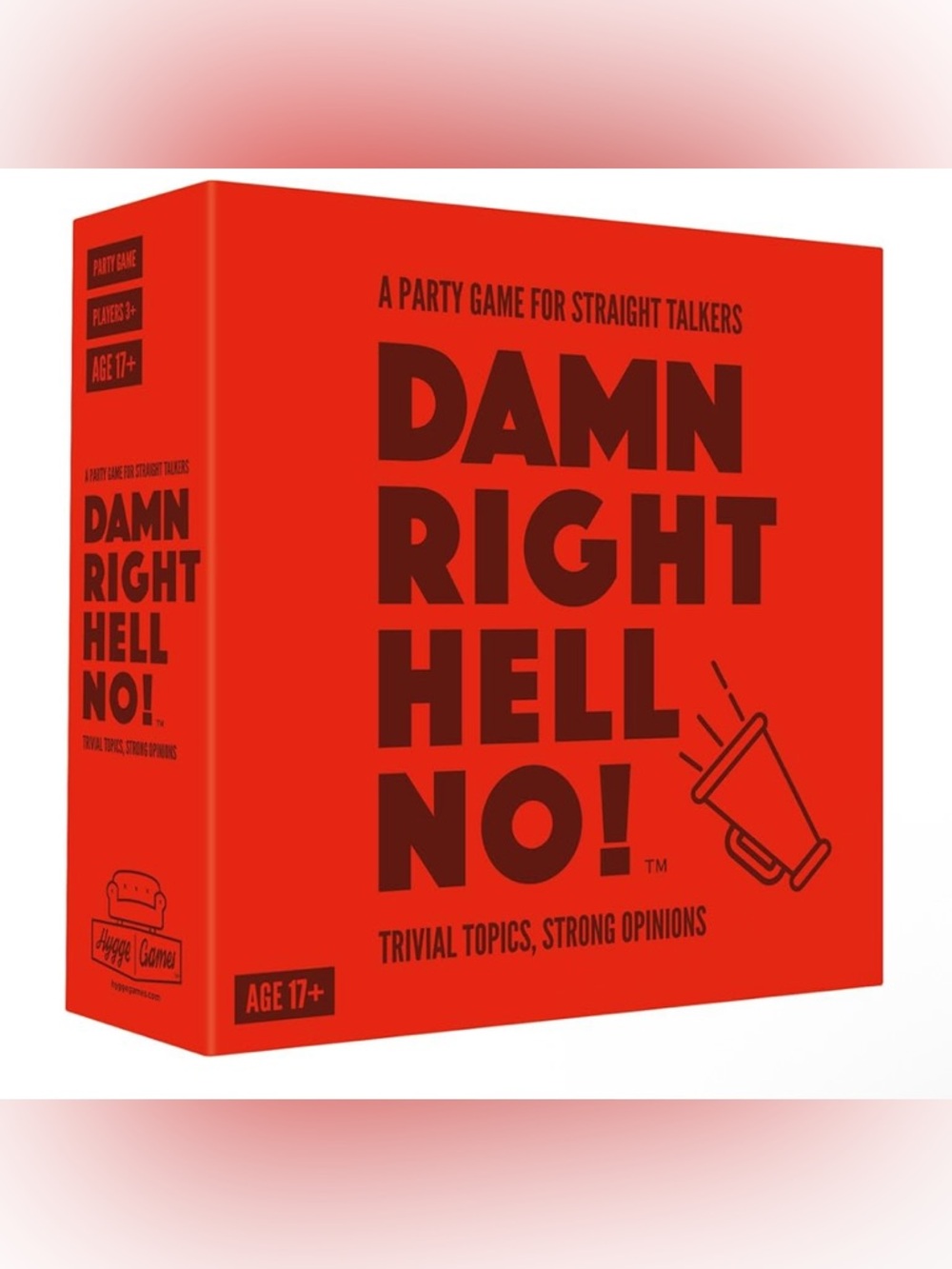 Hygge Games Damn Right, Hell no! - A Party Game for Straight talkers